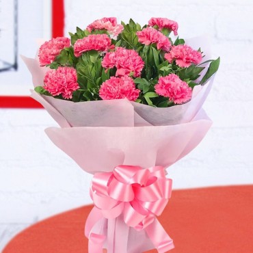 Pink Carnation Bouquet 